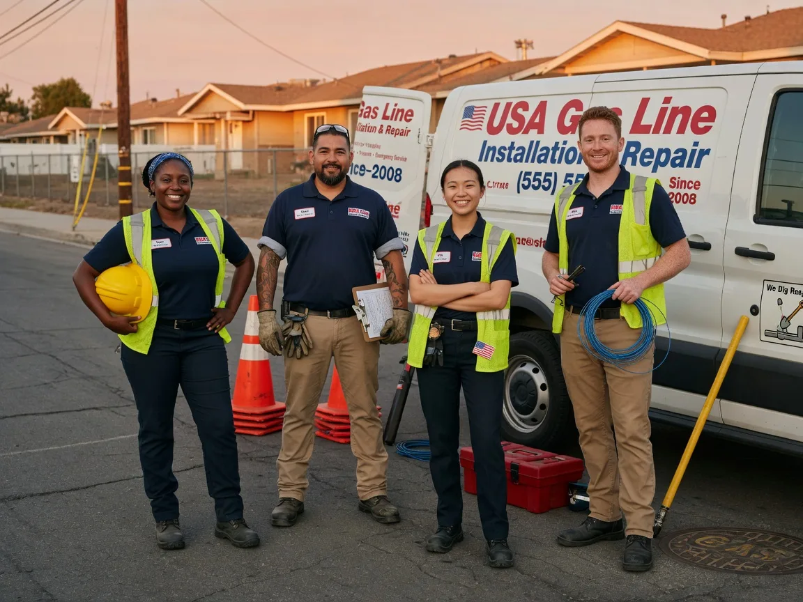 Gas Line Installation company in Weston, OR